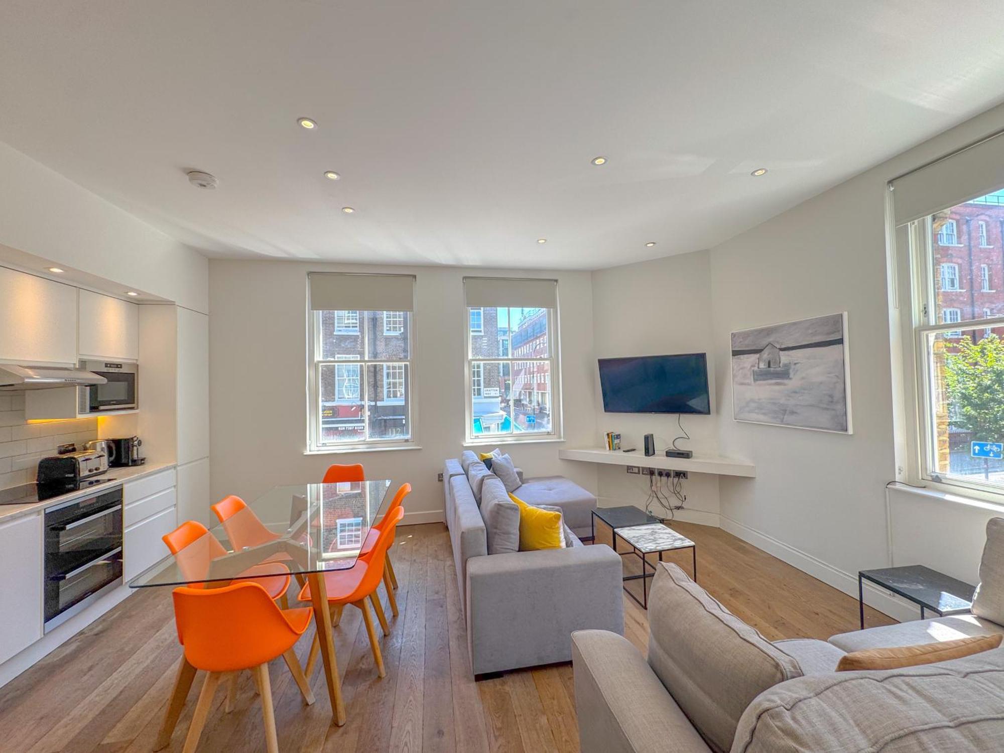Whitfield Street Apartments Londra Esterno foto